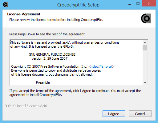 CrococryptFile Setup by HissenIT