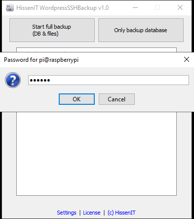 HissenIT WordpressSSHBackup 1.0a full