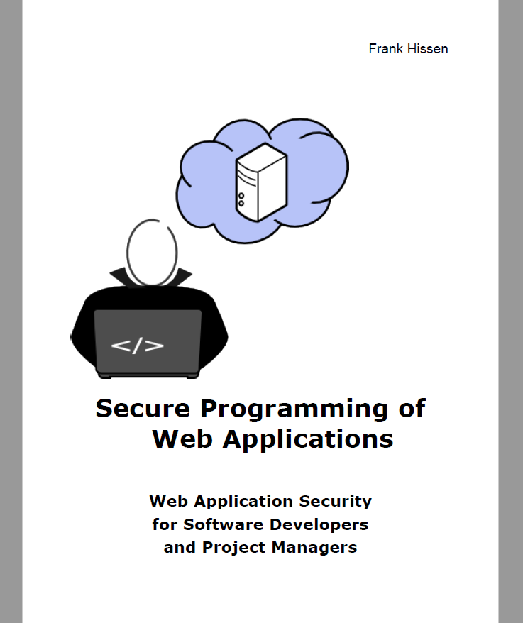 Secure Programming of Web Applications eBook Preview