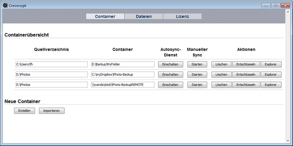 Demo CrococryptMirror
