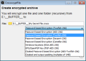 Open-Source Dateiverschlüsselungssoftware CrococryptFile 1.5 veröffentlicht - Neue Krypto-Suites und Krypto-Settings