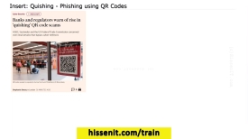 (Shorts) IT Security Awareness for Employees e-Learning - Lecture Quishing