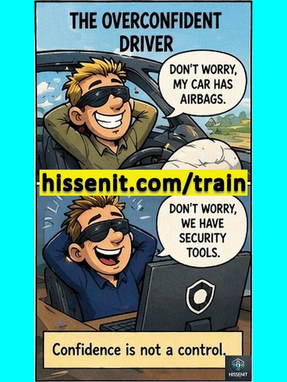 Security Awareness Cartoon - Confidence