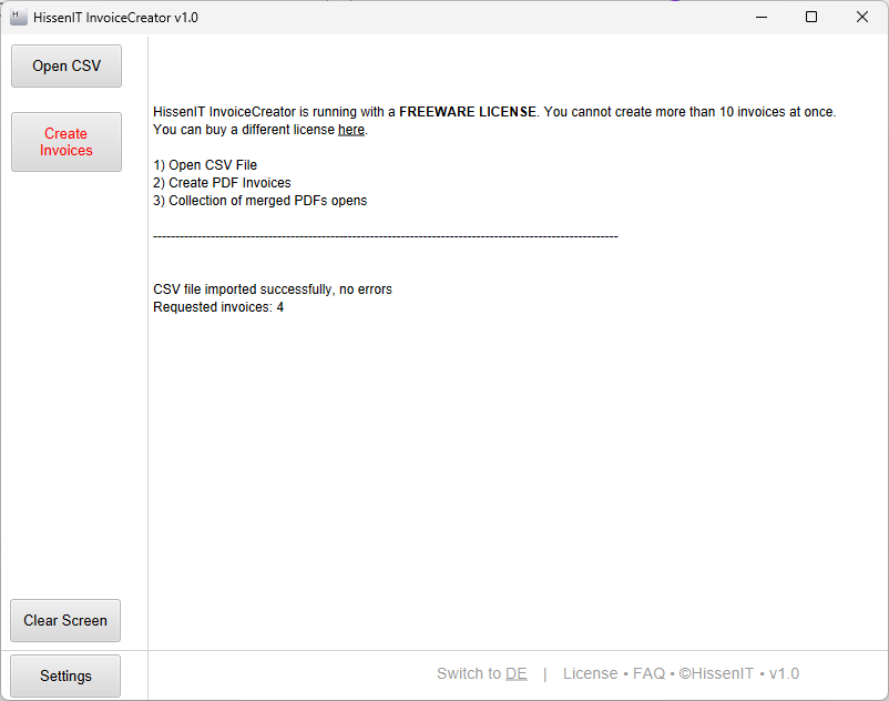 PDF Invoice Creation Workflow PDF Invoice Creation Workflow