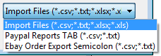 InvoiceCreator Supported CSV Formats