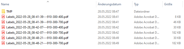 DHL CSV Upload - Merged Label PDFs DHL CSV Upload - Merged Label PDFs